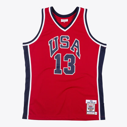 Mitchell & Ness Men's Authentic Jersey Usa 1984 Chris Mullin Jerseys