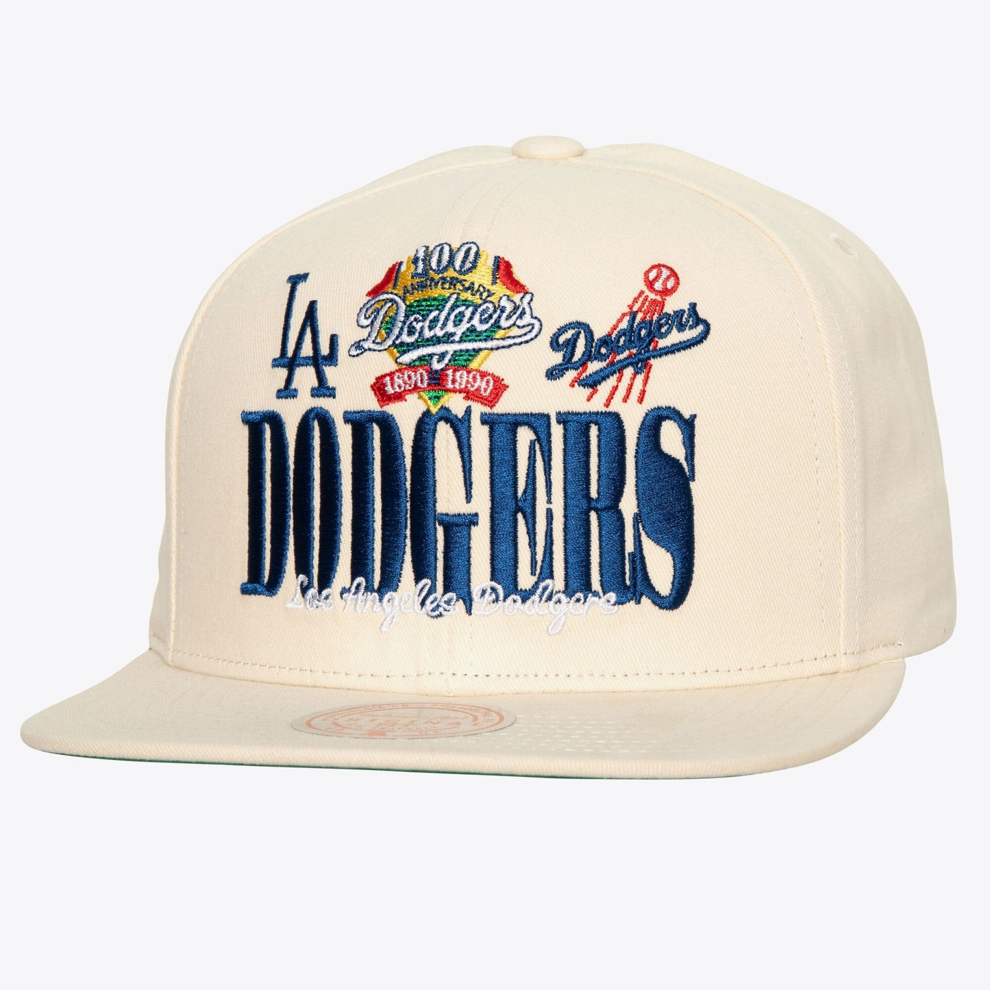 Mitchell & Ness Men's MLB Reframe Retro Snapback Coop Dodgers Snapback Caps
