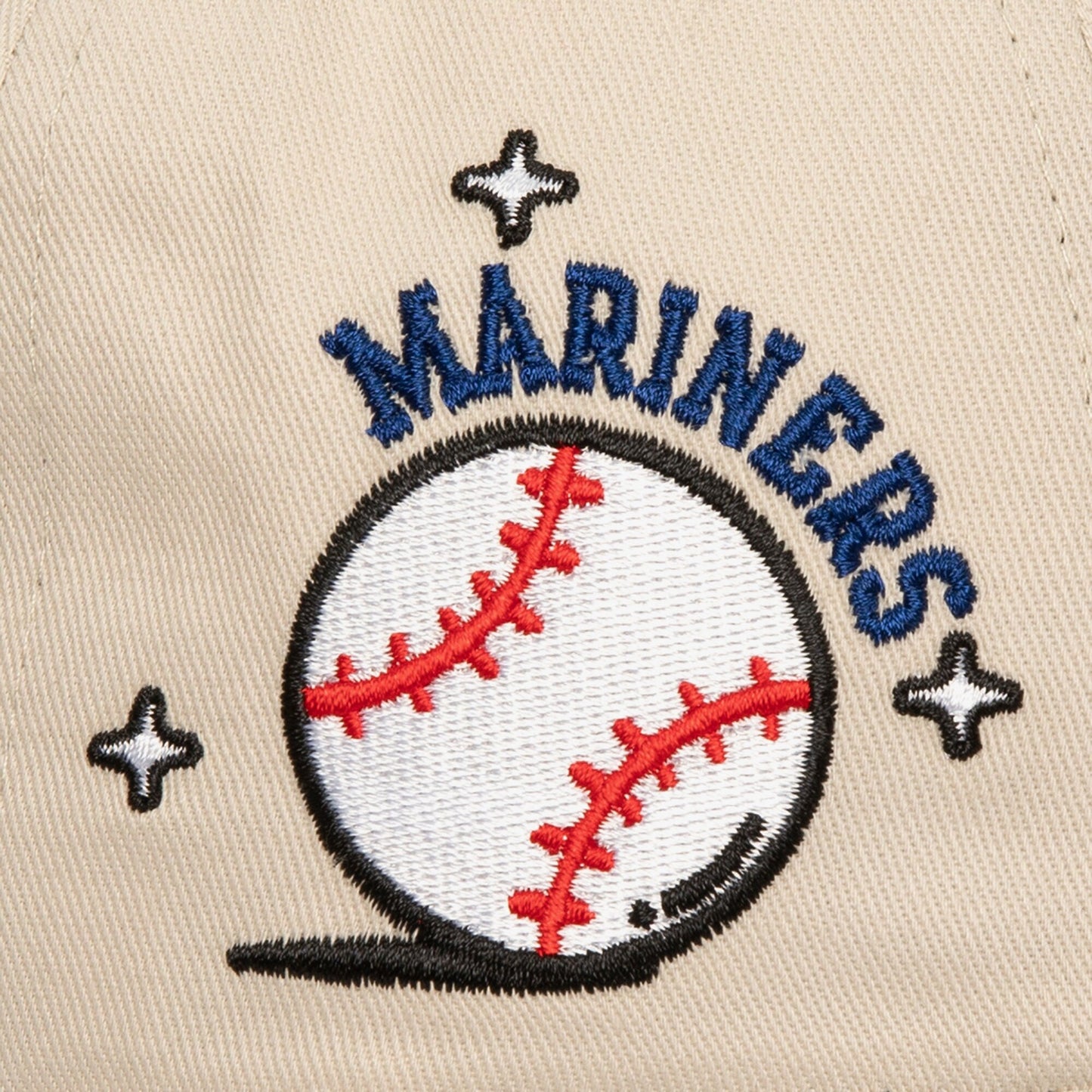 Mitchell & Ness Men's MLB Sswagger Strapback Coop Mariners Ball Caps