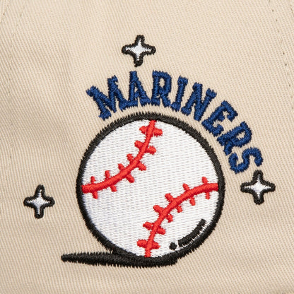 Mitchell & Ness Men's MLB Sswagger Strapback Coop Mariners Ball Caps