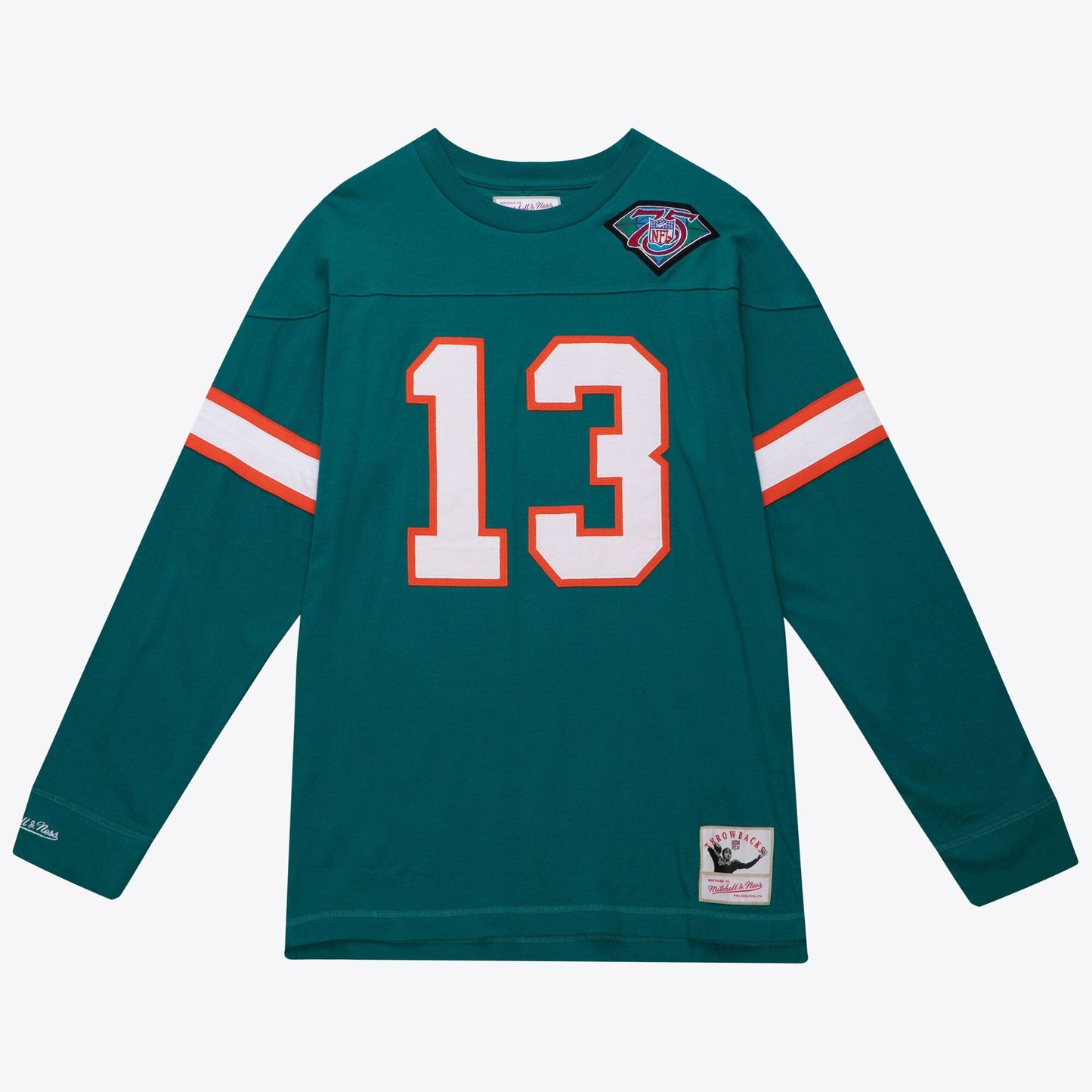 Mitchell & Ness Men's NFL N&N Ls Tee Dolphins 1994 Dan Marino