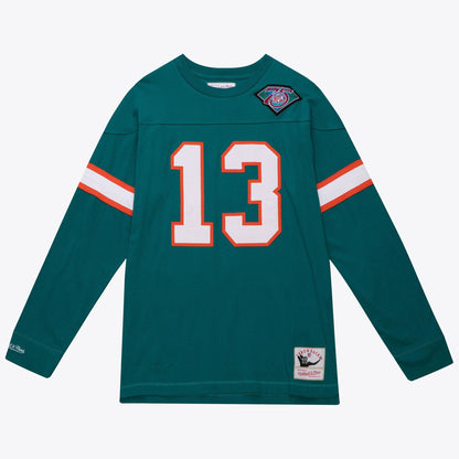 Mitchell & Ness Men's NFL N&N Ls Tee Dolphins 1994 Dan Marino