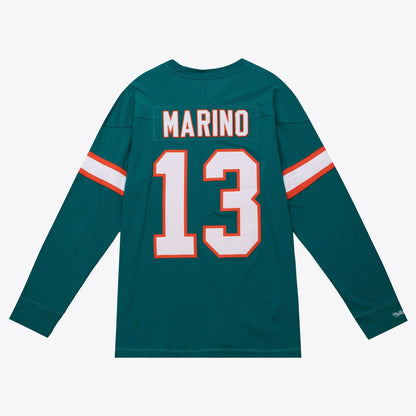Mitchell & Ness Men's NFL N&N Ls Tee Dolphins 1994 Dan Marino