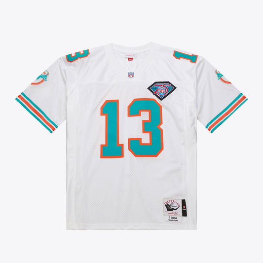 Mitchell & Ness Men's NFL White Jersey Dolphins 1994 Dan Marino