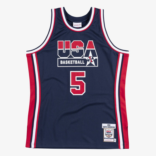 Mitchell & Ness Men's Authentic Jersey Team Usa 1992 David Robinson Jerseys