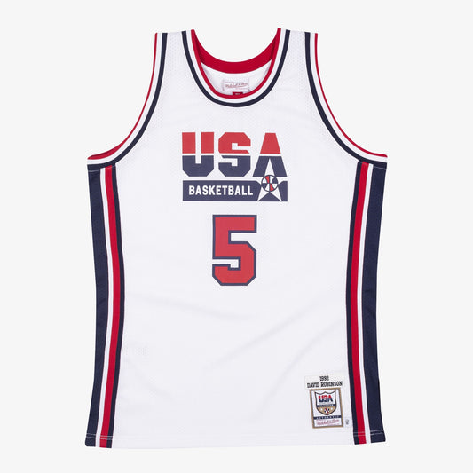 Mitchell & Ness Men's NBA Authentic Jersey Usa 1992 David Robinson Jerseys