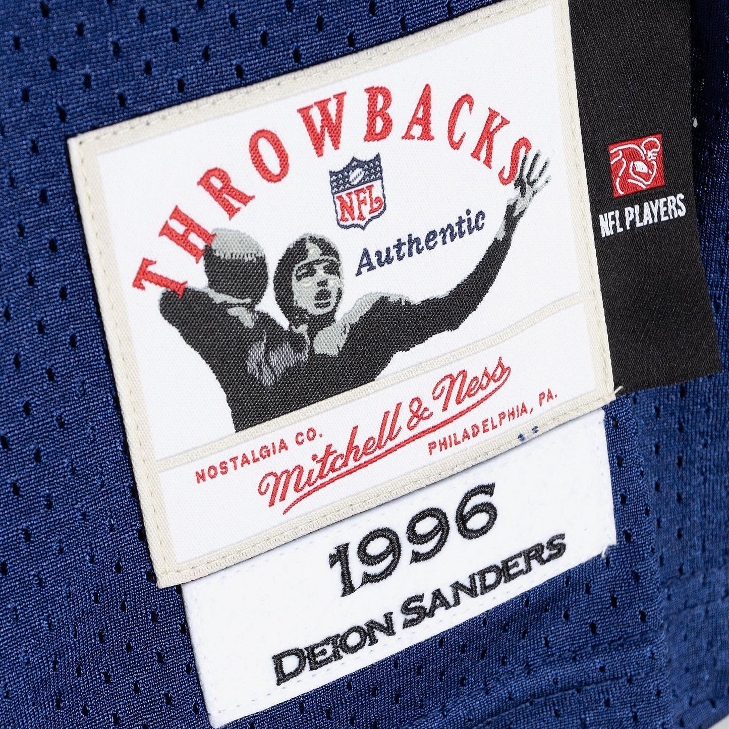 Men's Mitchell & Ness NFL Authentic Jersey Cowboys 1996 Deion Sanders