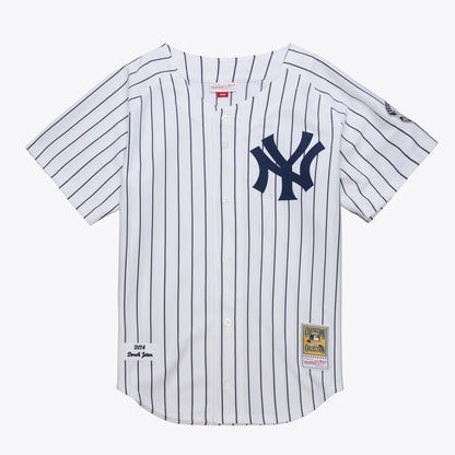 Mitchell & Ness Men's MLB White Home Jersey Yankees 2014 Derek Jeter Jerseys