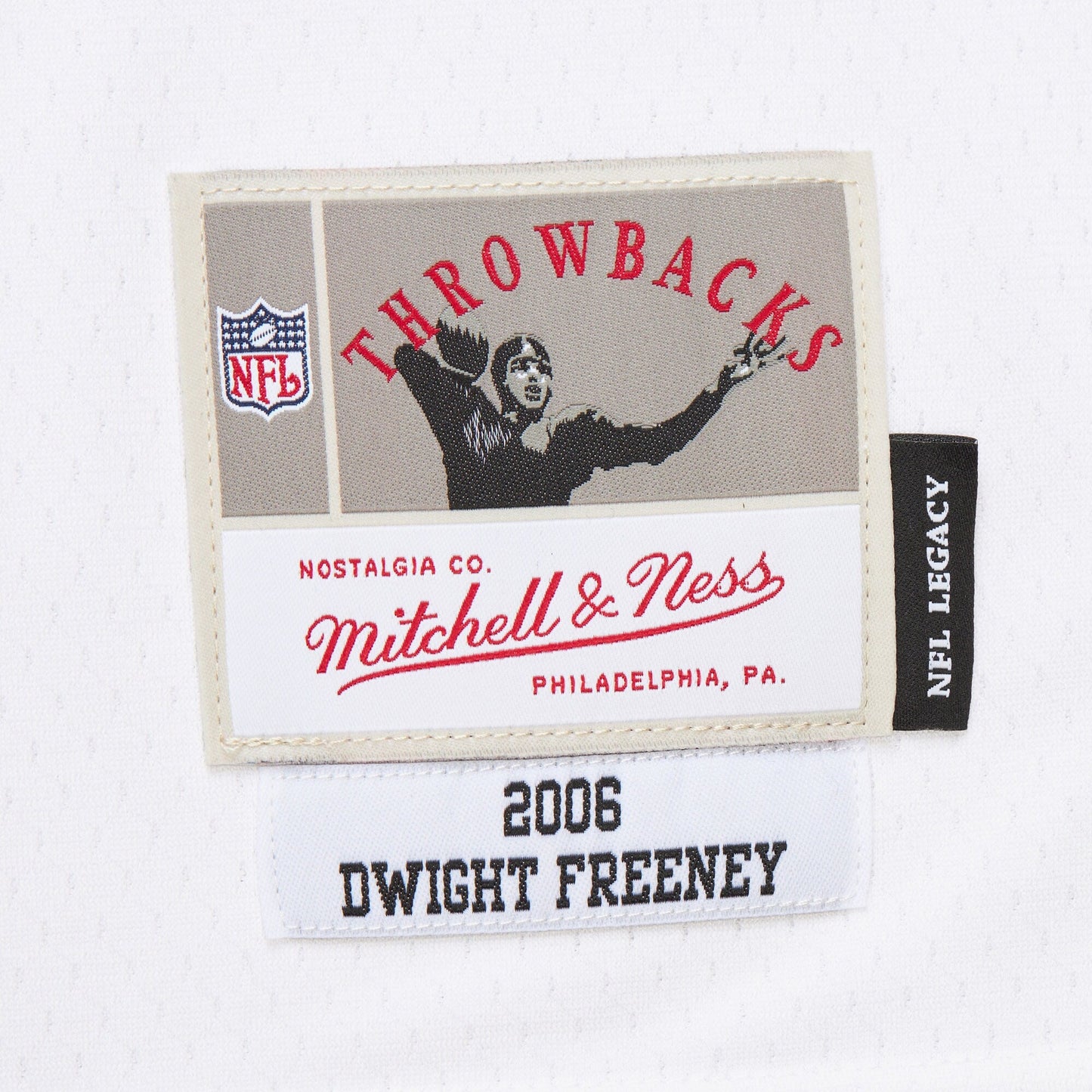Men's Mitchell & Ness NFL White Jersey Colts 2006 Dwight Freeney