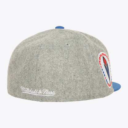 Mitchell & Ness Men's MLB Meltdown Fitted Coop Braves Fitted Caps