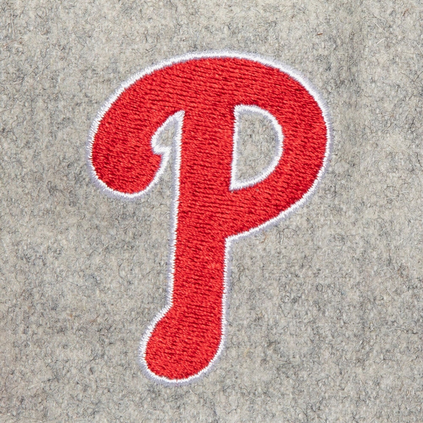 Men's Mitchell & Ness MLB Tailsweep 2.0 Melton Snapback Phillies