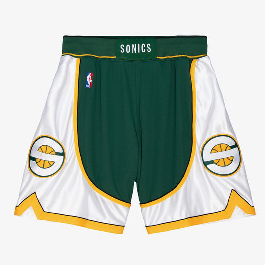 Mitchell & Ness Men's NBA Authentic Road Shorts Supersonics 07-08