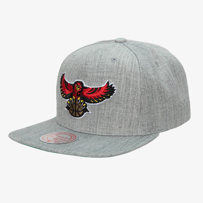 Mitchell & Ness Men's NBA Team Heather 2.0 Snapback Hwc Hawks