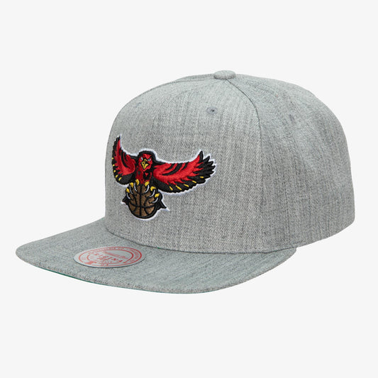 Mitchell & Ness Men's NBA Team Heather 2.0 Snapback Hwc Hawks