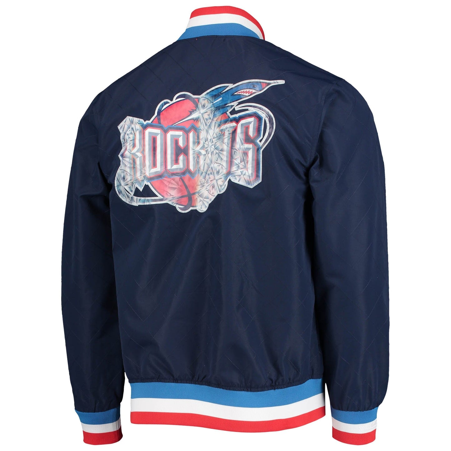 Mitchell & Ness Men's 75Th Anni Warm Up Jacket Rockets Jackets