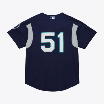 Mitchell & Ness Men's MLB Dark Jersey Mariners 2003 Ichiro Suzuki Jerseys