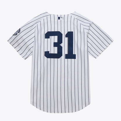 Mitchell & Ness Men's MLB White Home Jersey Yankees 2014 Ichiro Suzuki