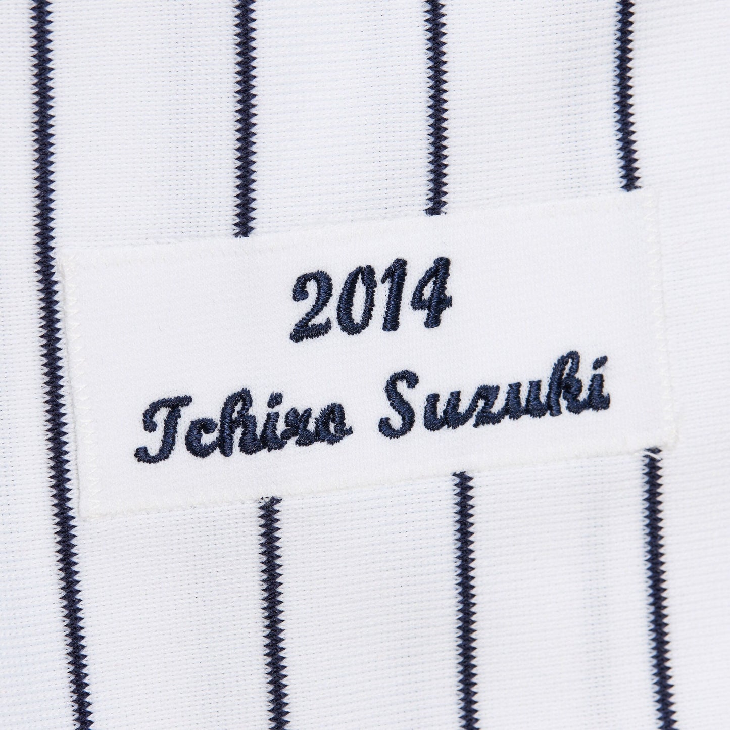 Mitchell & Ness Men's MLB White Home Jersey Yankees 2014 Ichiro Suzuki