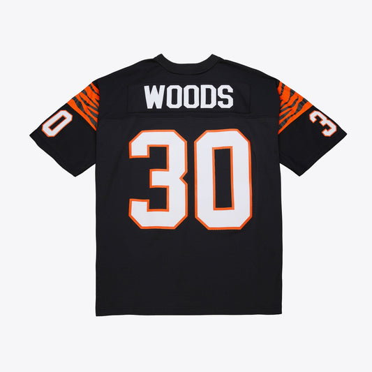 Men's Mitchell & Ness NFL Black Jersey Bengals 1988 Ickey Woods