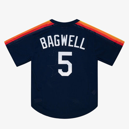 Mitchell & Ness Men's MLB Authentic Bp Jersey - Pullover Astros 1991 Jeff Bagwell