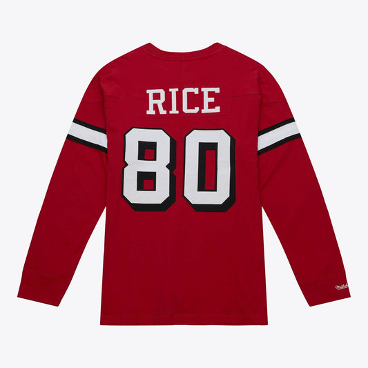 Mitchell & Ness Men's NFL N&N Ls Tee 49Ers 1994 Jerry Rice