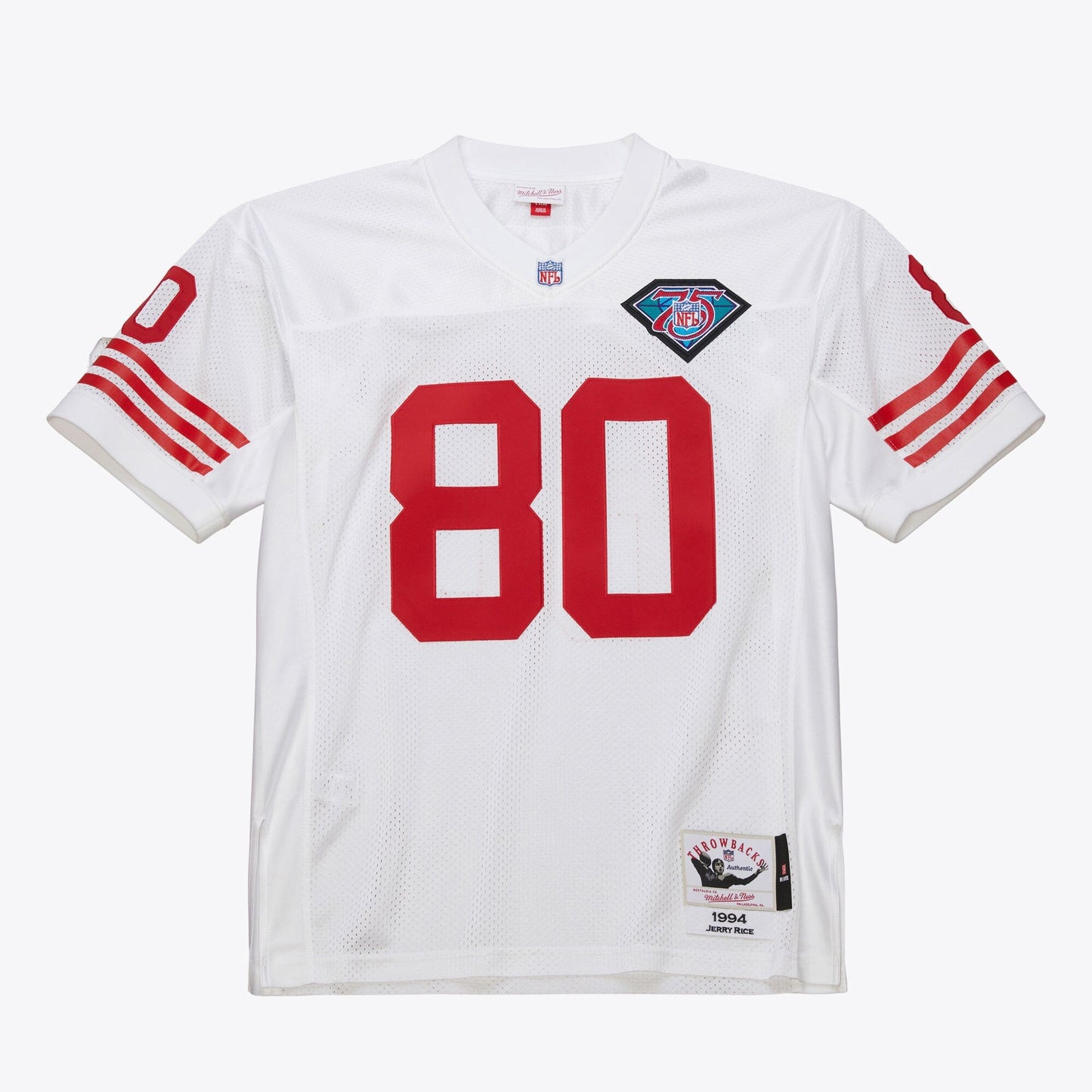 Mitchell & Ness Men's NFL White Jersey 49Ers 1994 Jerry Rice