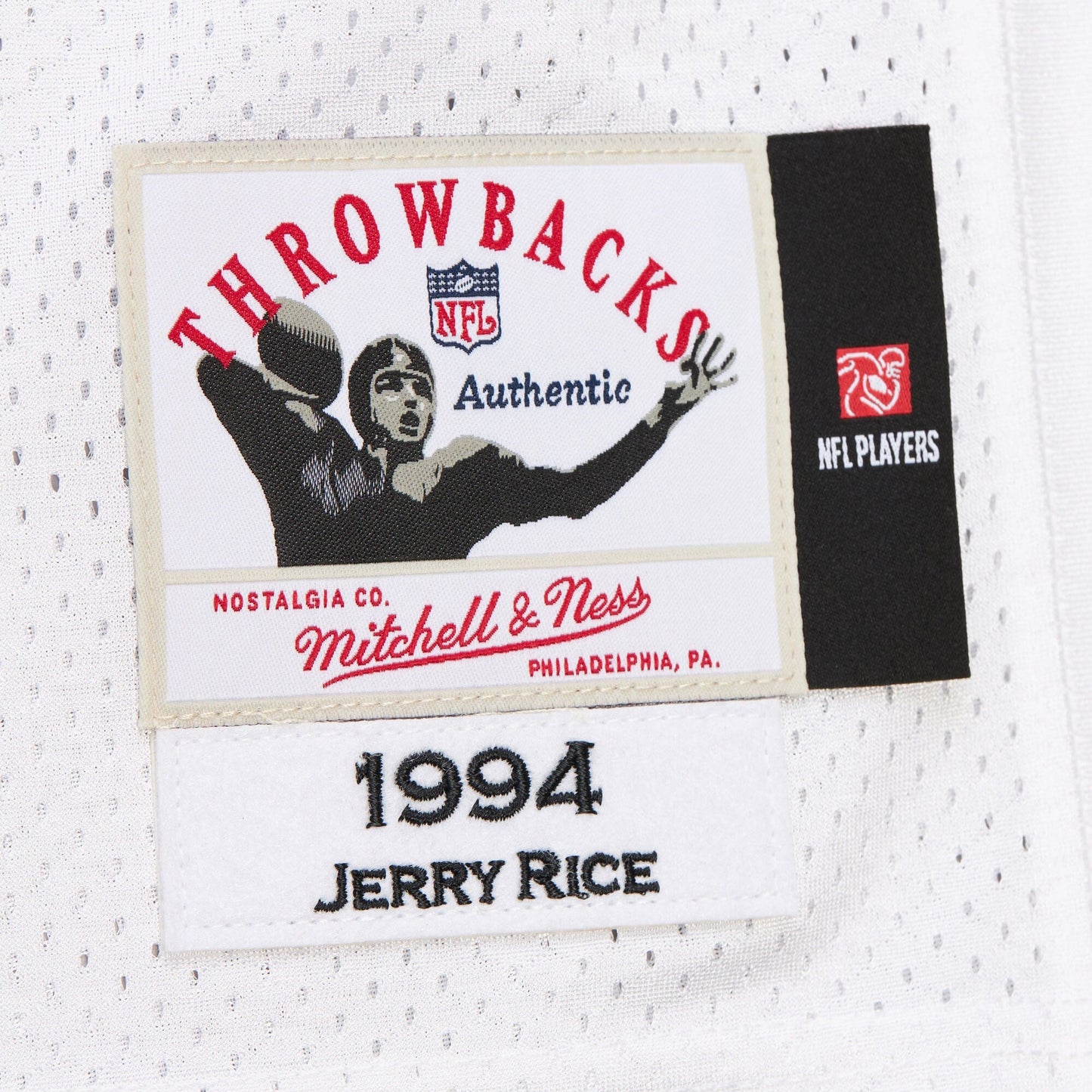 Mitchell & Ness Men's NFL White Jersey 49Ers 1994 Jerry Rice
