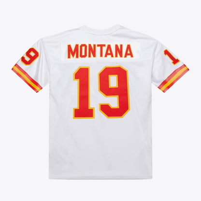 Mitchell & Ness Men's NFL White Jersey Chiefs 1994 Joe Montana