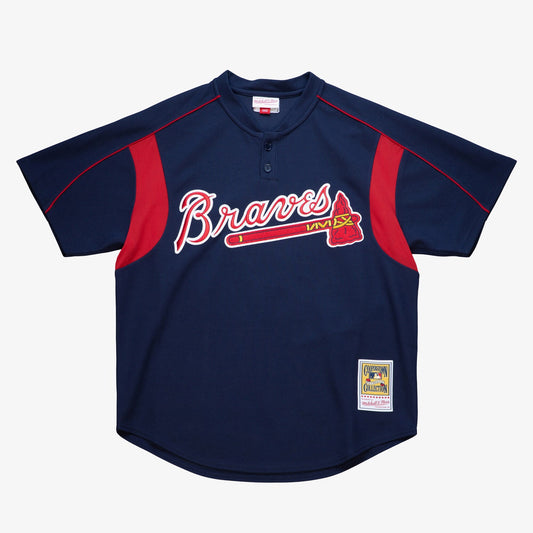 Mitchell & Ness Men's MLB Bp Jersey Braves 2003 John Smoltz Jerseys