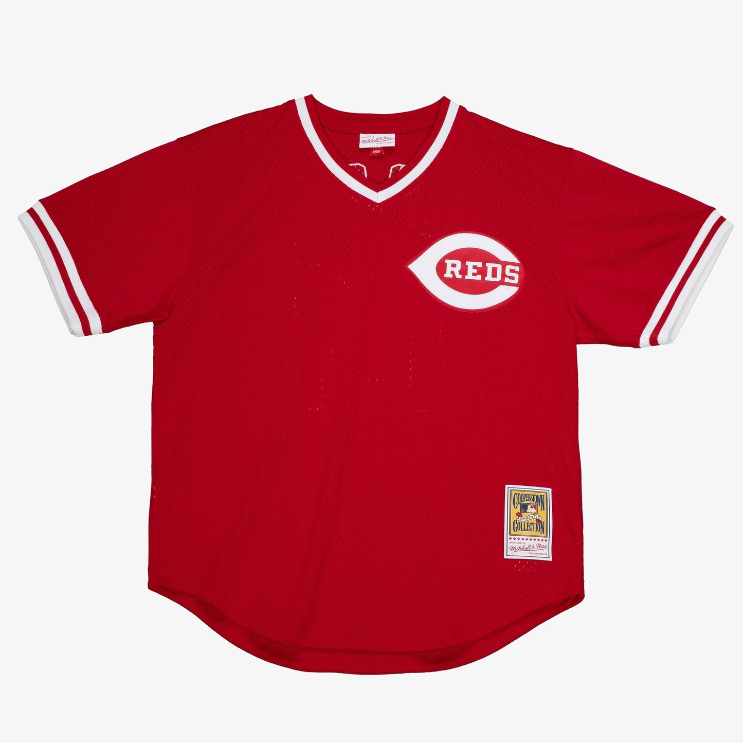 Men's Mitchell & Ness MLB Authentic Bp Jersey - Pullover Reds 1983 Johnny Bench