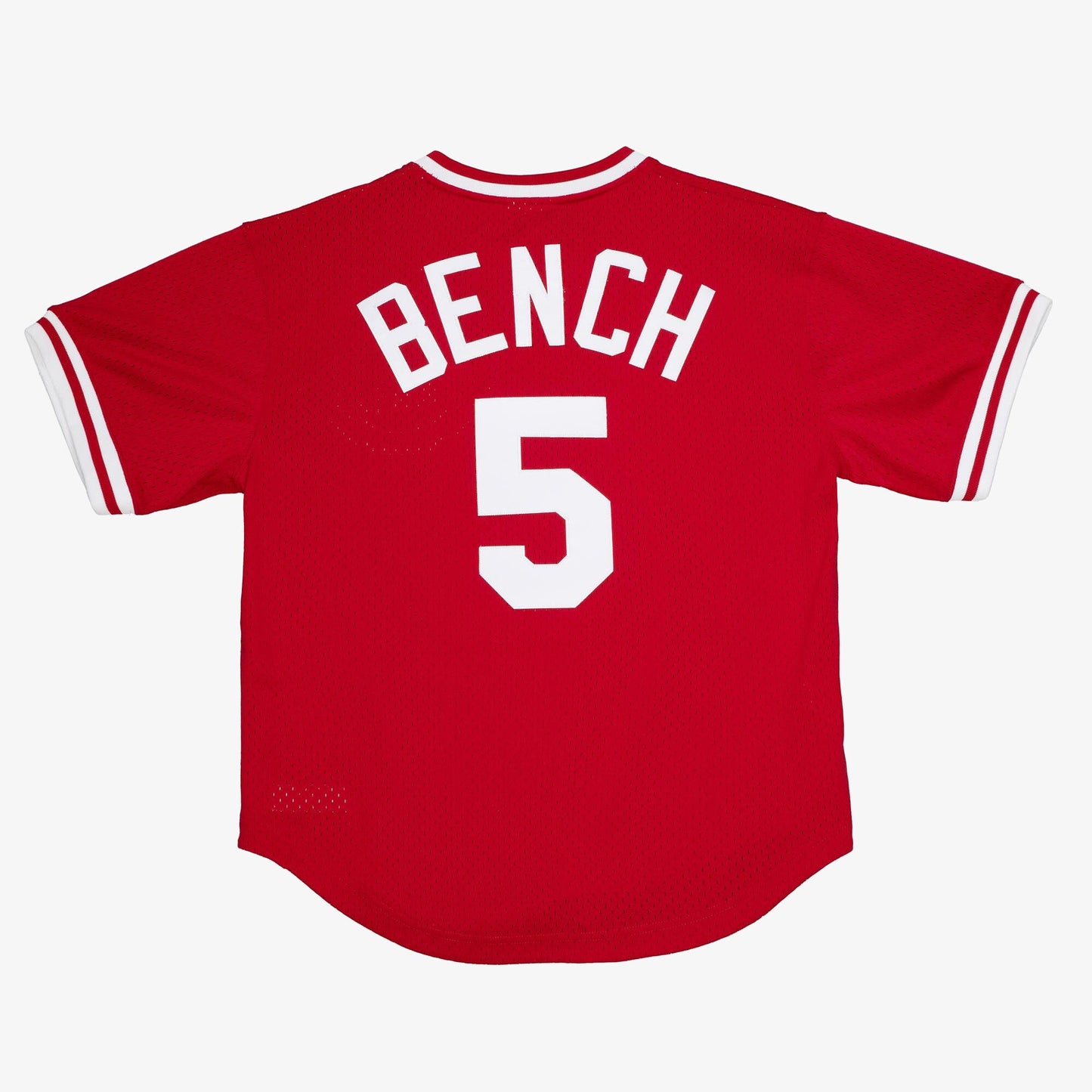 Men's Mitchell & Ness MLB Authentic Bp Jersey - Pullover Reds 1983 Johnny Bench