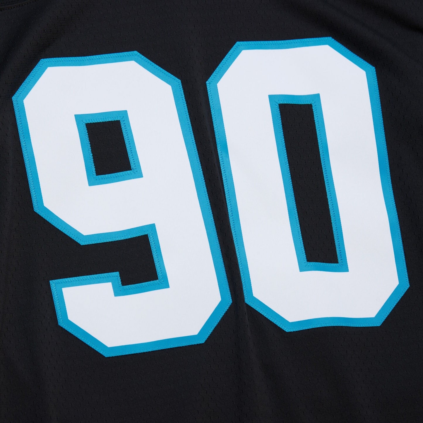 Men's Mitchell & Ness NFL Dark Jersey Panthers 2003 Julius Peppers