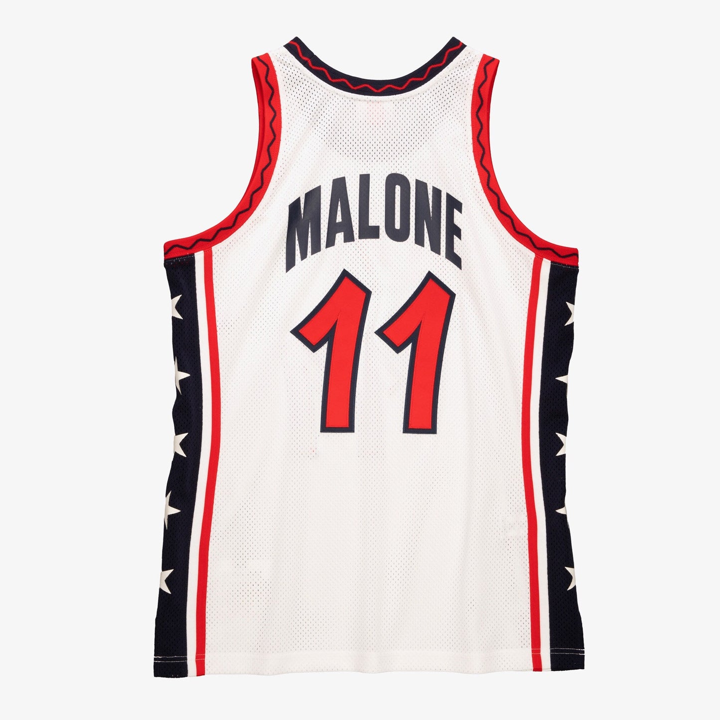 Men's Mitchell & Ness NBA Authentic Jersey Usa 1996 Karl Malone