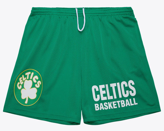 Mitchell & Ness Men's NBA Gameday Mesh 7In Shorts Vintage Logo Celtics