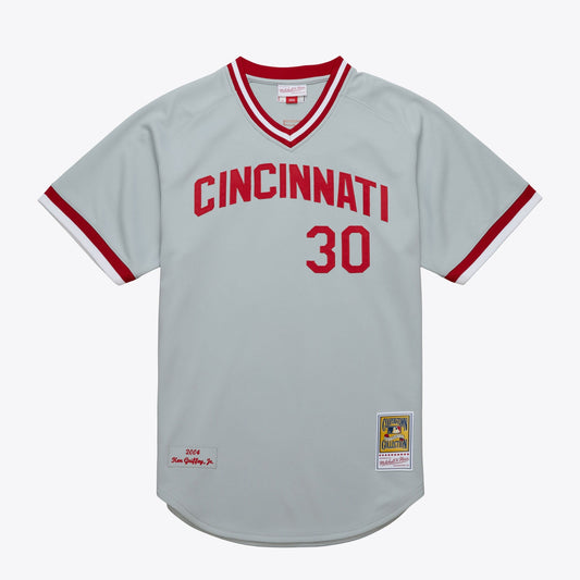Mitchell & Ness Men's MLB Alternate Jersey Reds 2004 Ken Griffey Jr