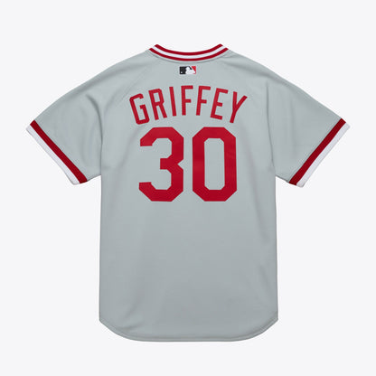 Mitchell & Ness Men's MLB Alternate Jersey Reds 2004 Ken Griffey Jr