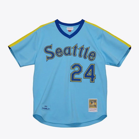 Mitchell & Ness Men's MLB Turn Back The Clock Jersey Mariners 2010 Ken Griffey Jr