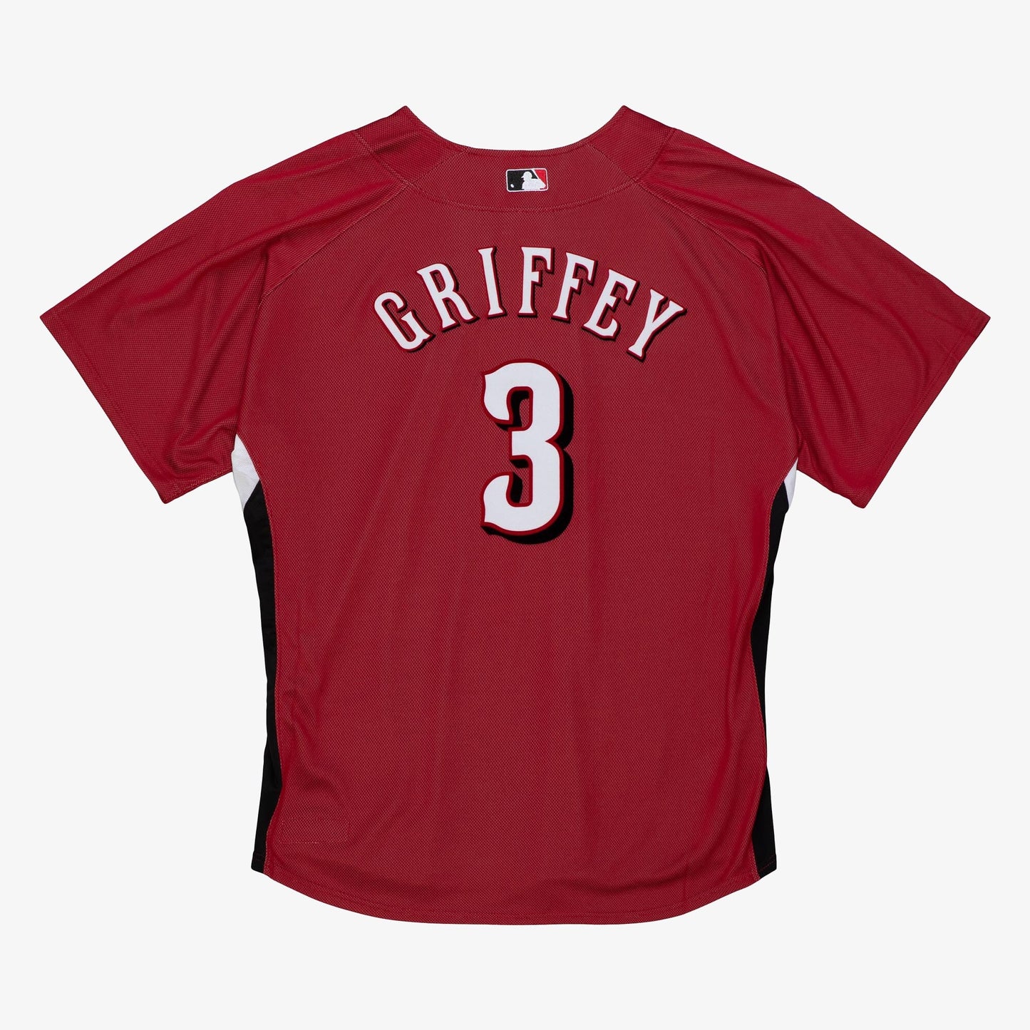 Mitchell & Ness Men's MLB Authentic Bp Pullover Jersey Reds 2007 Ken Griffey Jr Jerseys