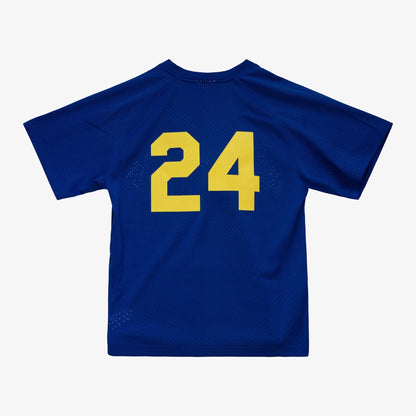 Mitchell & Ness Men's MLB Authentic Bp Jersey - Pullover Mariners 1991 Ken Griffey Jr