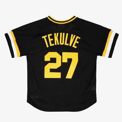 Mitchell & Ness Men's MLB Authentic Bp Jersey - Pirates 1982 Kent Tekulve