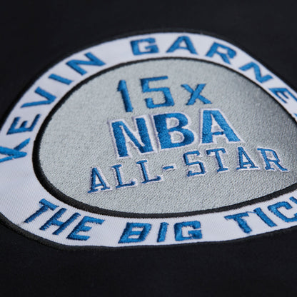 Mitchell & Ness Men's NBA Satin Jacket Vintage Logo Timberwolves Kevin Garnett