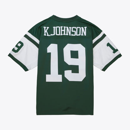 Mitchell & Ness Men's NFL Dark Jersey Jets 1998 Keyshawn Johnson