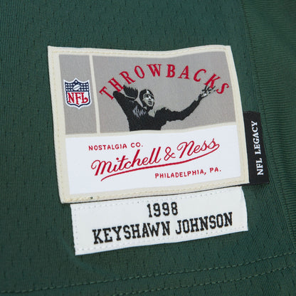 Mitchell & Ness Men's NFL Dark Jersey Jets 1998 Keyshawn Johnson