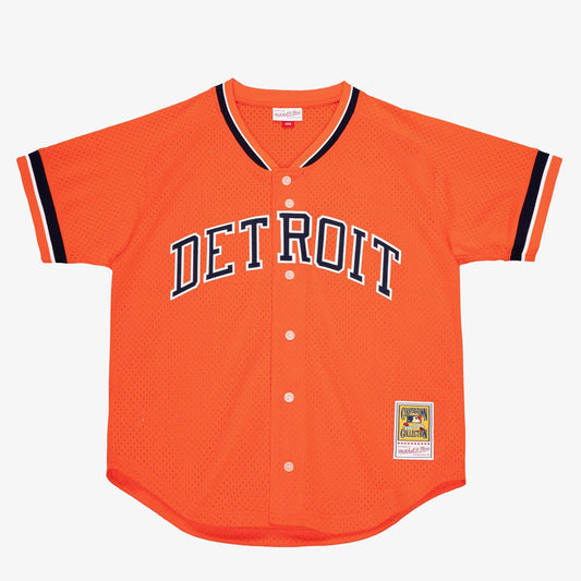 Mitchell & Ness Men's MLB Authentic Bp Jersey - Button Front Tigers 1993 Kirk Gibson
