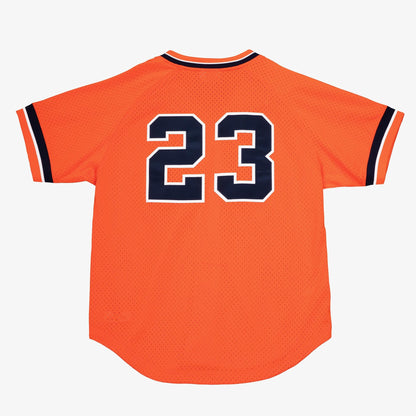 Mitchell & Ness Men's MLB Authentic Bp Jersey - Button Front Tigers 1993 Kirk Gibson