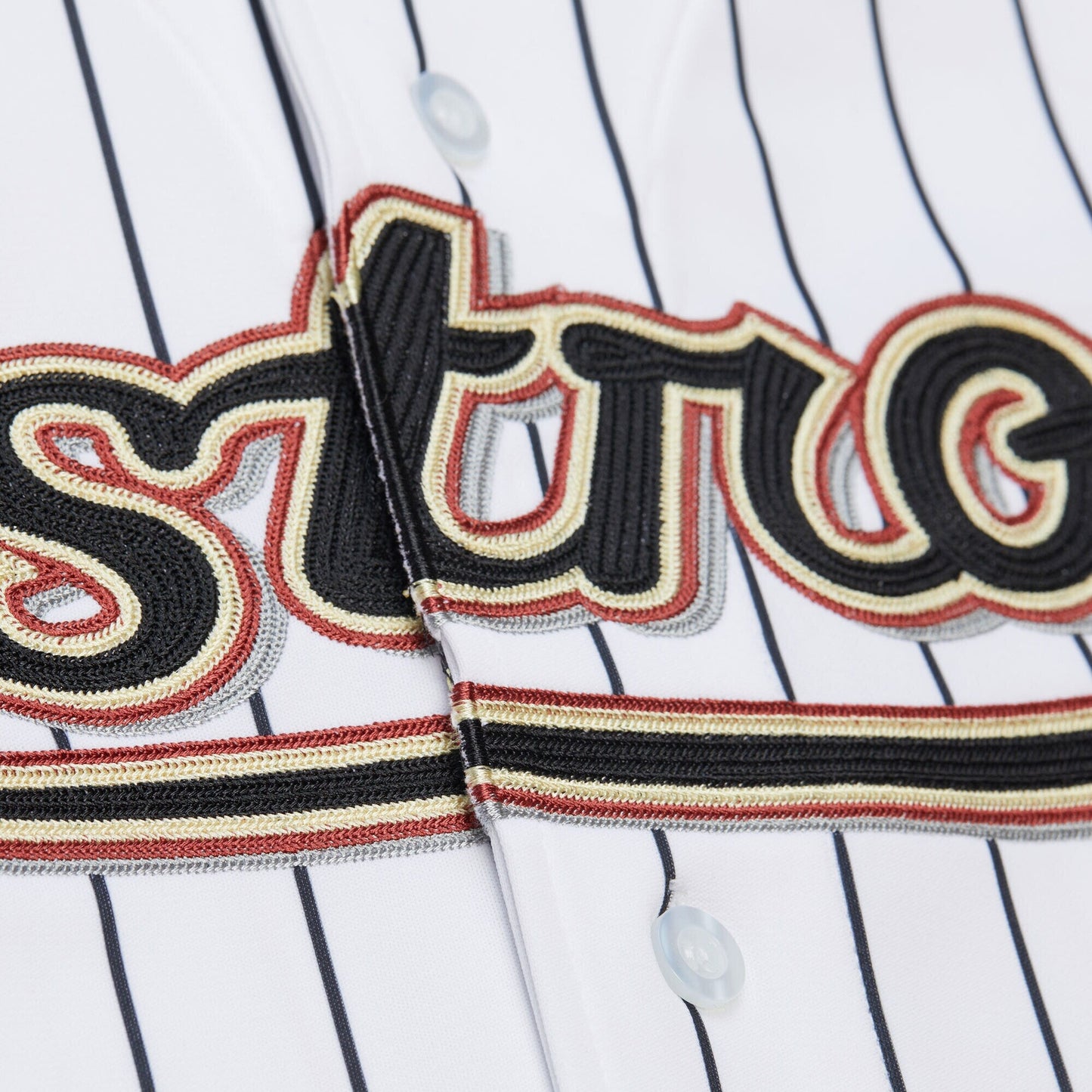 Mitchell & Ness Men's MLB Pinstripe Jersey Astros 2005 Lance Berkman