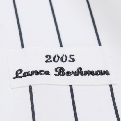 Mitchell & Ness Men's MLB Pinstripe Jersey Astros 2005 Lance Berkman