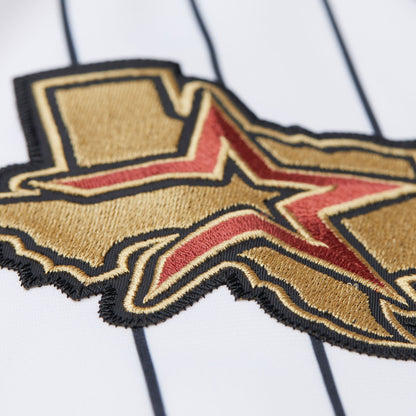 Mitchell & Ness Men's MLB Pinstripe Jersey Astros 2005 Lance Berkman