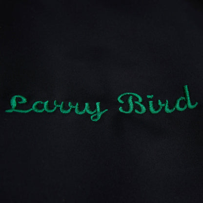 Mitchell & Ness Men's NBA Legends Satin Jacket Vintage Logo Celtics Larry Bird