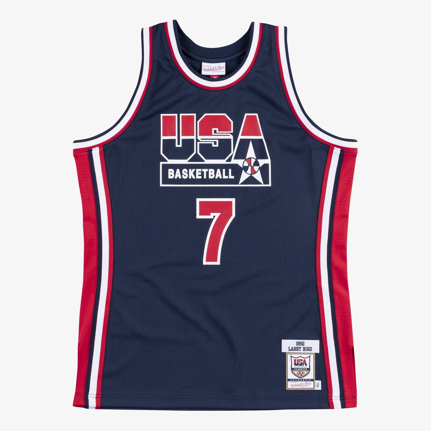 Mitchell & Ness Men's Authentic Jersey Team Usa 1992 Larry Bird Jerseys
